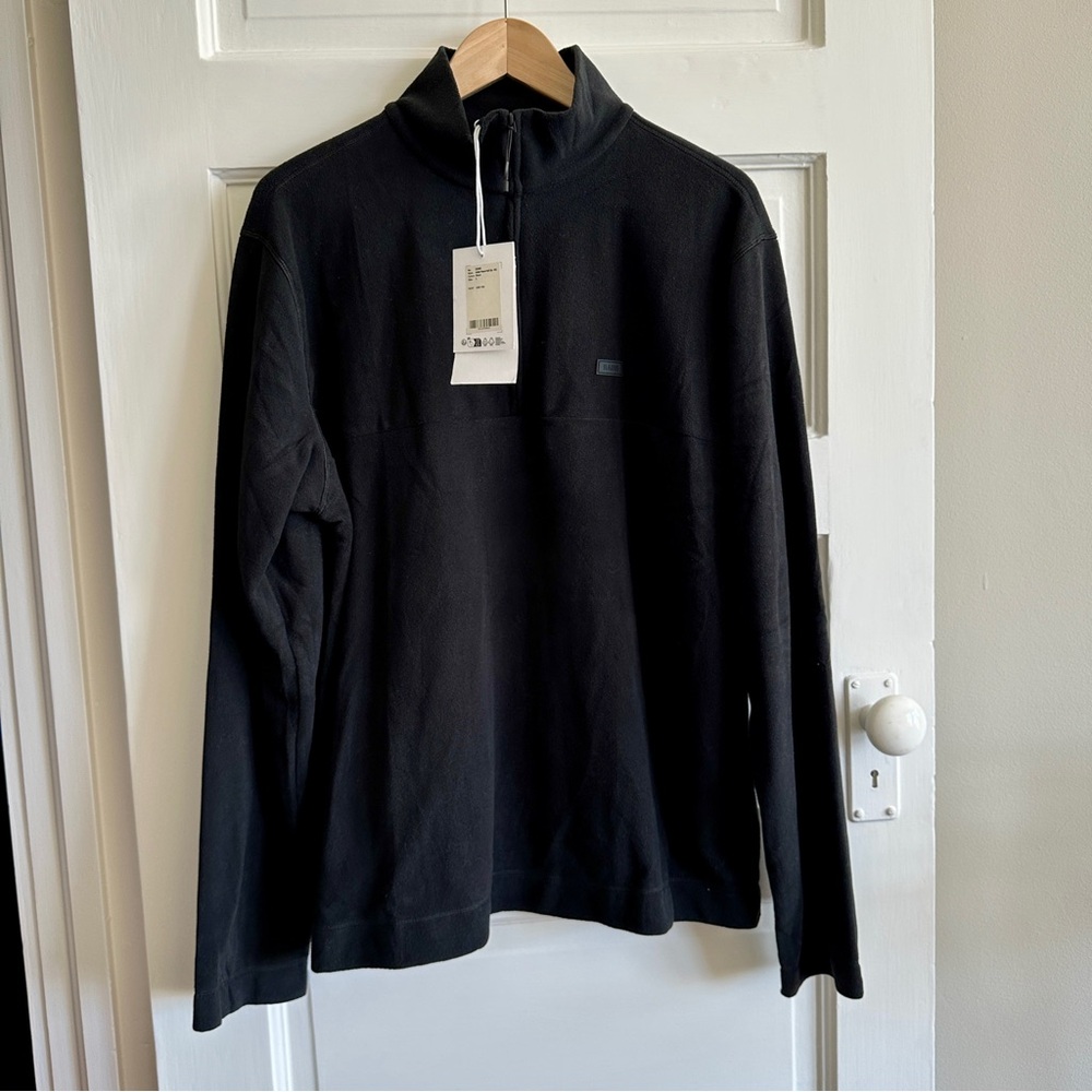 NWT RAINS Addis Fleece Half-Zip, Sz L‎